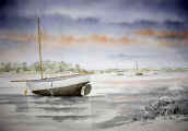 Aquarelle, marine de Bretagne