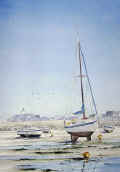 Aquarelle, marine de Bretagne