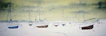 Coques des bateaux mises en place