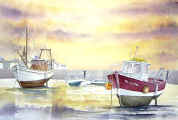 Le quai Tristan Corbière Roscoff