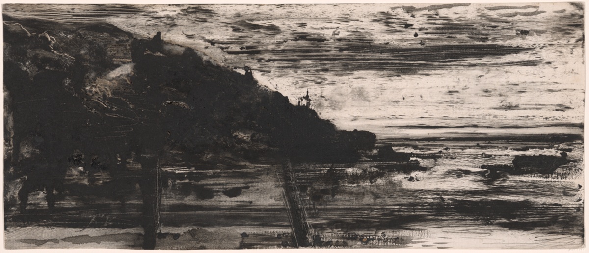 Seascape at Dinard, Félix Hilaire Buhot