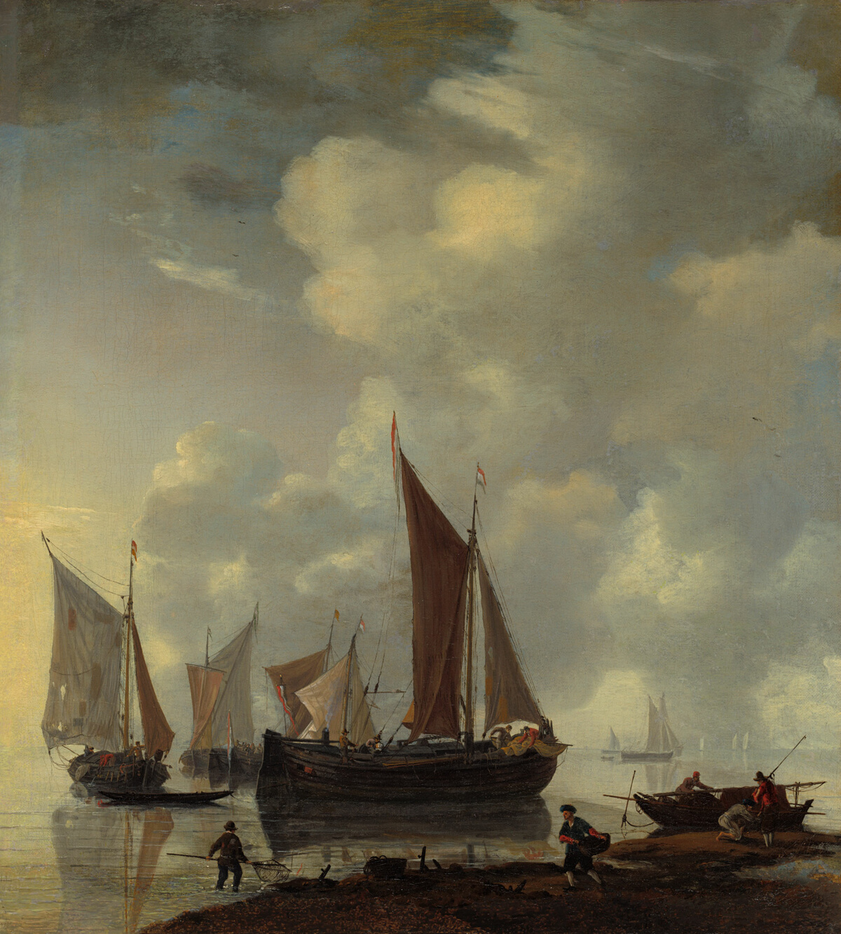 Coast Scene, Reinier Nooms, called Zeeman