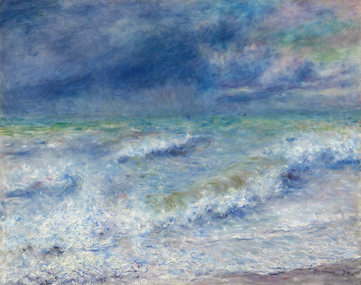 Seascape, Pierre-Auguste Renoir