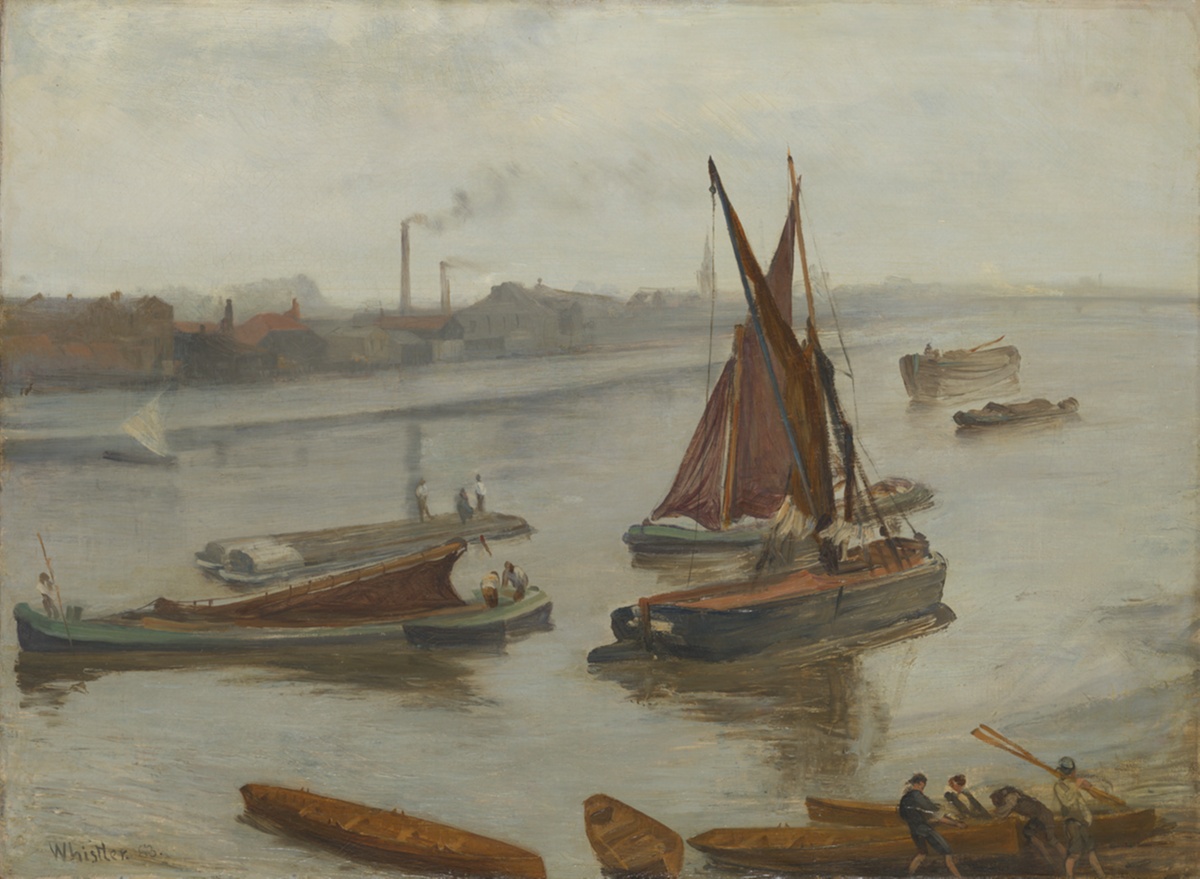 Grey and Silver: Old Battersea Reach, James McNeill Whistler
