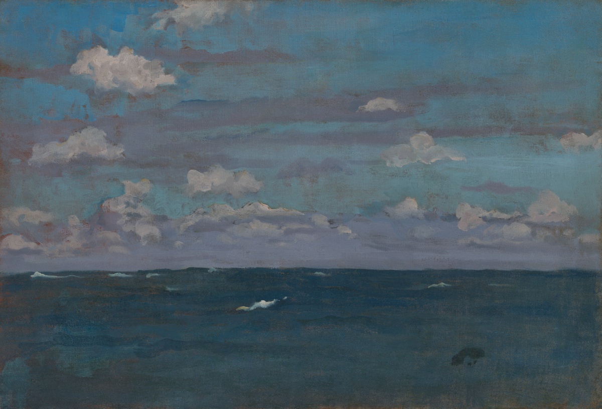 Violet and Silver-The Deep Sea, James McNeill Whistler