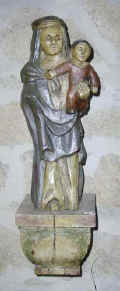 Vierge polychrome